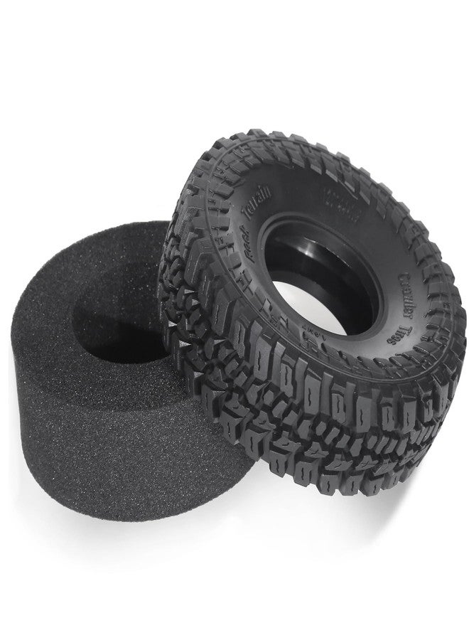 Dantenron 1.9 Crawler Tires OD 4.72" 1/10 RC Rubber Mud Tires 1.9" Tyre For 1:10 Crawler Car Axial SCX10 90046 Redcat Gen8 RC4WD D90 TF2 MST Fit 1.9 inch Beadlock Wheel Rims - Image 5